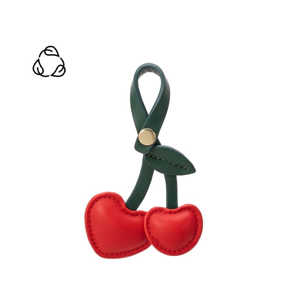 Melie Bianco Cherry Bag Charm